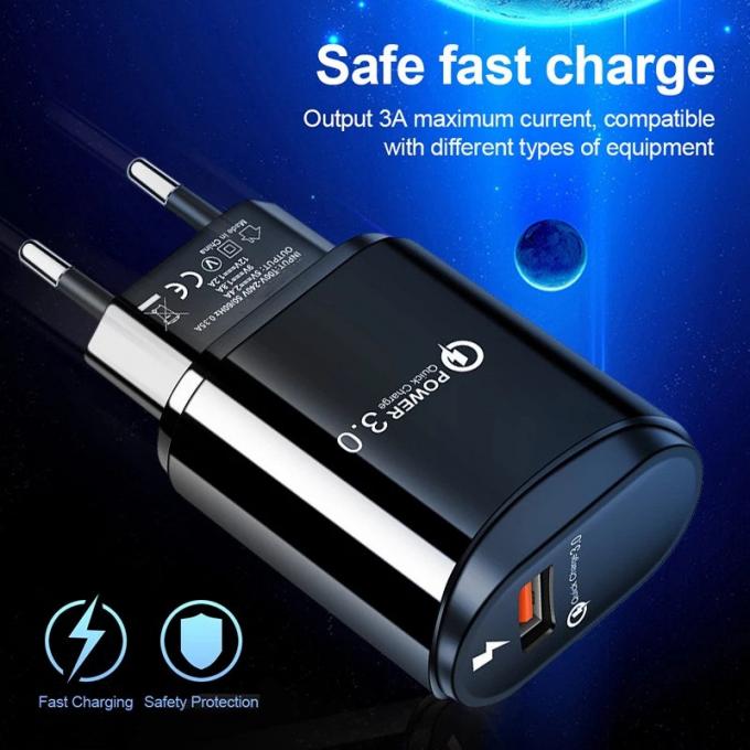 QC 3.0 Fast Wall Charger Fast Delivery PD 18w Adapter 0