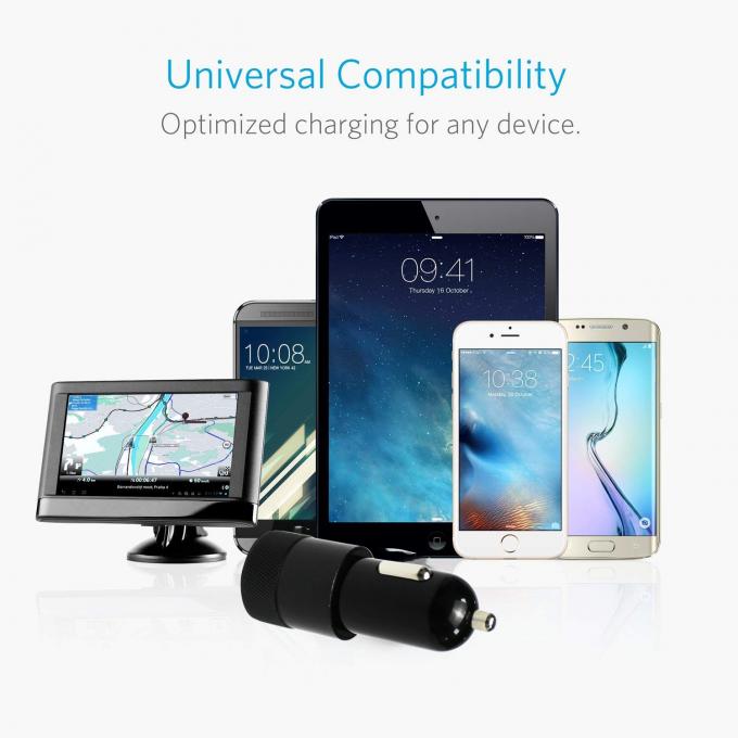 12V Dual USB Fast Car Phone Charger Adapter 3.0A For Mobile Phone 2