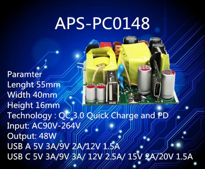 Prototype PCB Assembling 48W AC DC Power Supply Module 1