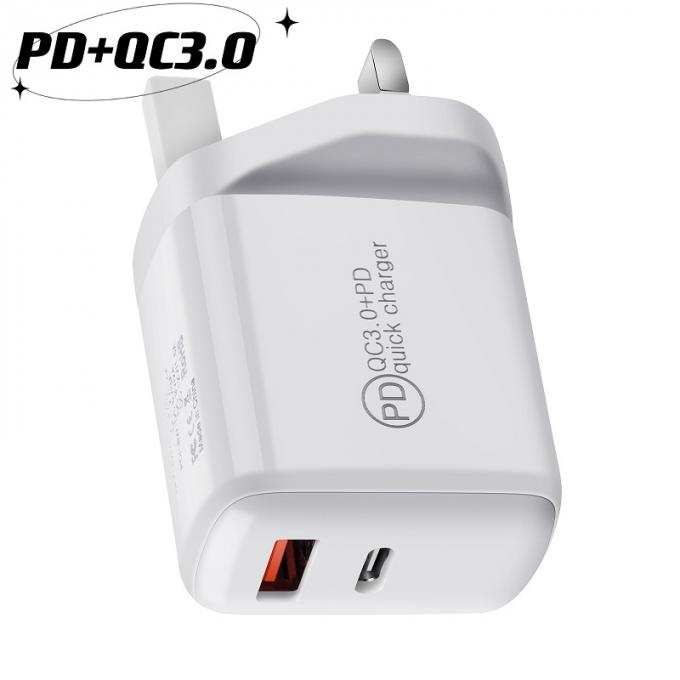 20W USB C PD QC 3.0 Fast Wall Charger For iPhone 0