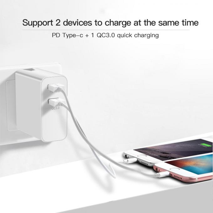 48W Type C PD QC3.0 power adapter For iPhone Fast Charging 0