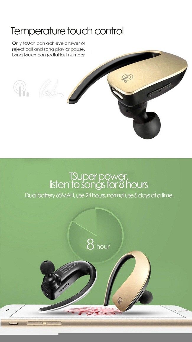 5hrs V5.0 TWS Bluetooth Earbuds Wireless Bluetooth Headset Hands Free Talking 1