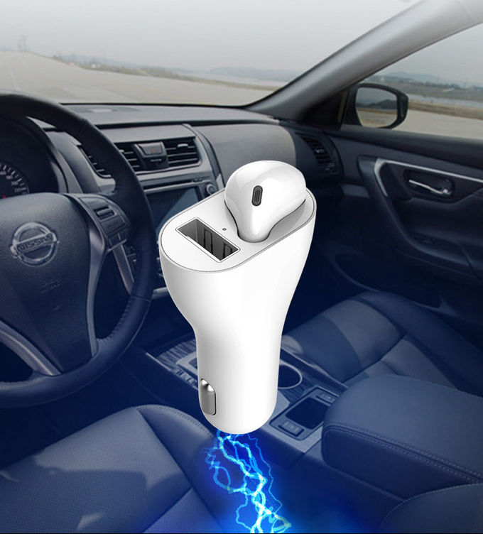 5V 2.4A Fast Car Phone Charger Adapter With Earphone 1