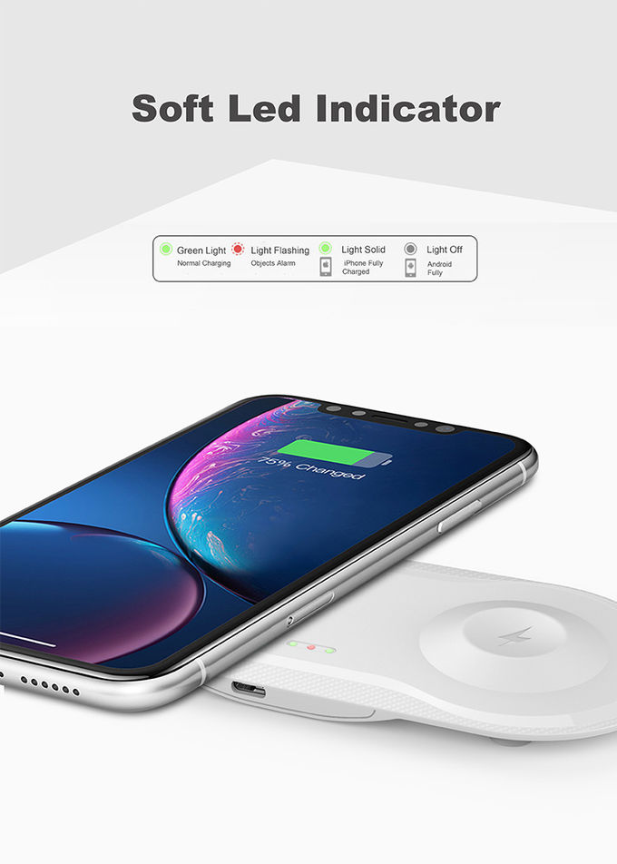 Apple Watch Qi inductive Wireless Charger , Fast Charging Wireless Charging Pad 5