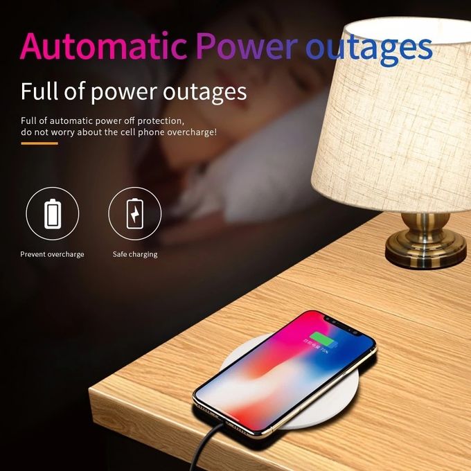 Lighting Qi Wireless Charging Station 5mm Portable Charger Cell Phone Charging Pad 0