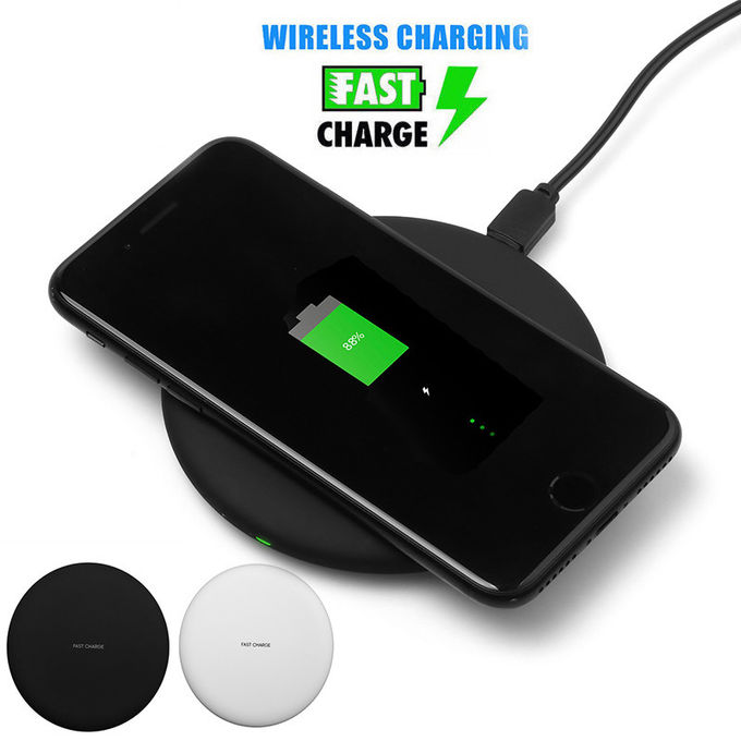 Mini Slim Portable Fast Charge Qi Wireless Charging Pad 10W 9V 1