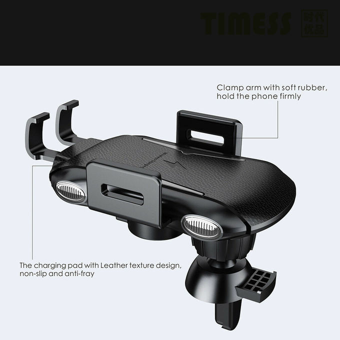 Induction Wireless Charging Station 10w 7.5w 5w Car Mount Phone Holder with Automatic Arms 4