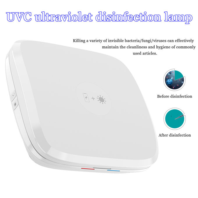 Sterilizer Wireless Charger Esterilizador Anti Virus UVC Disinfection Box 10W 0