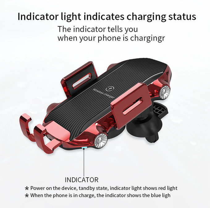 DOE 15W Fast Charging Qi Car Wireless Charger Holder 10