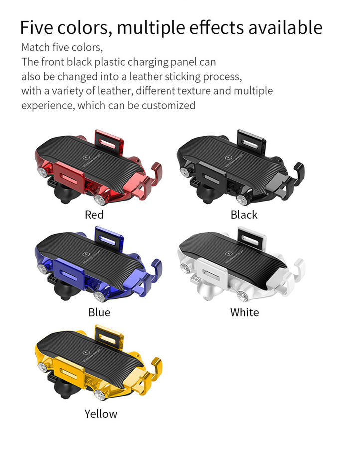 DOE 15W Fast Charging Qi Car Wireless Charger Holder 9