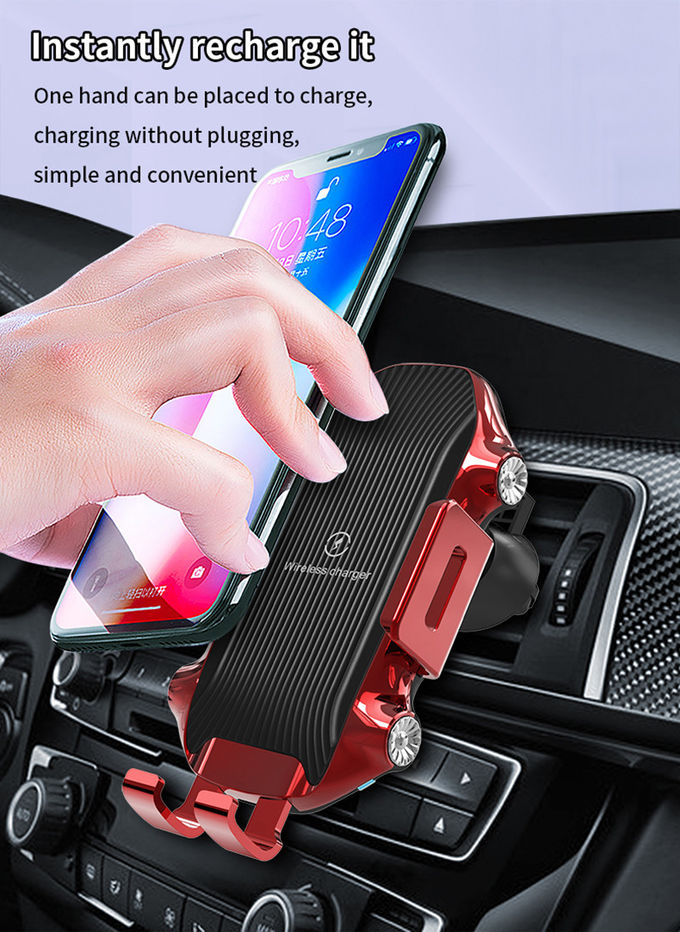 DOE 15W Fast Charging Qi Car Wireless Charger Holder 1