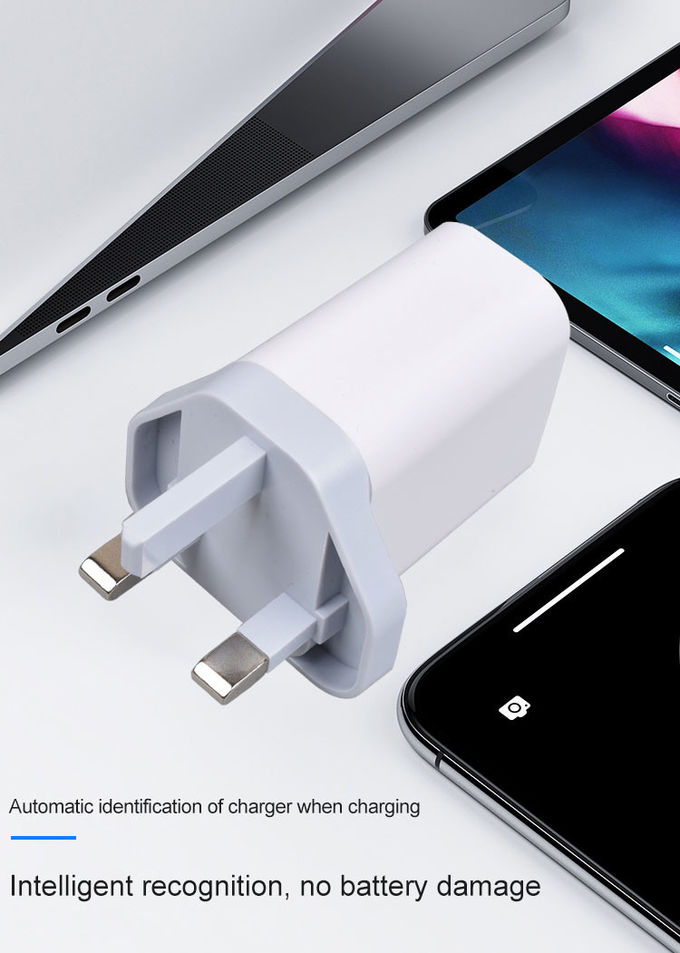 UK Quick Charge 3.0 USB A USB C 20W PD Wall Charger 2