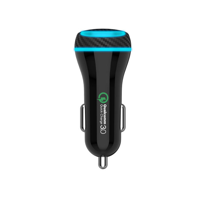 81W QC 3.0 PD Dual Port USB Type C Fast Car Phone Charger 0